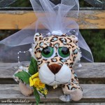 Svatební gepardi na auto 01