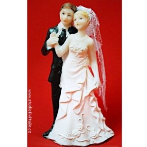 Romantická svatební figurka 51