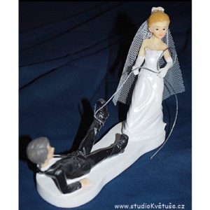Žertovná svatební figurka 18