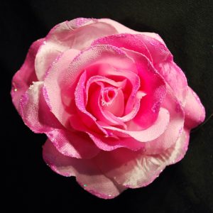 Růže 02 růžová s leskem 10cm