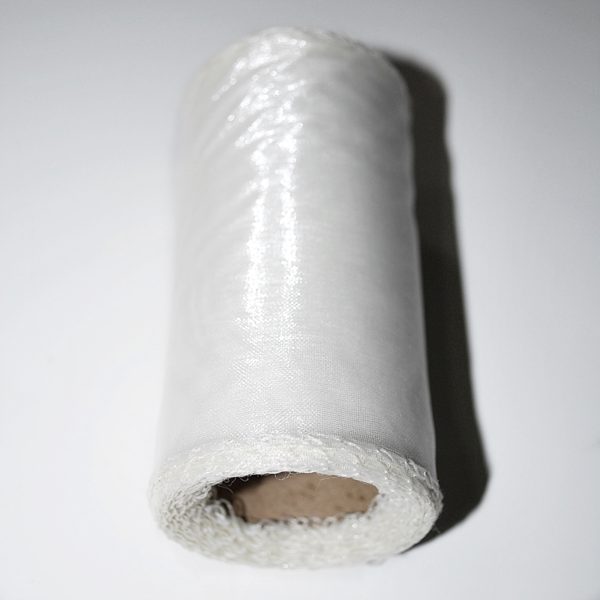 Organza stuha bílá 10cm x 9,2m