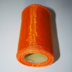 Organza stuha oranžová