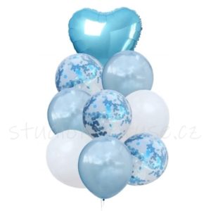 Balonky set - modrý